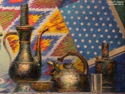 Виктор Сторожев. Этнографический натюрморт с четырьмя самоварами. Фрагмент. 2016. Холст, масло Виктор Сторожев. Этнографический натюрморт с четырьмя самоварами. Фрагмент. 2016. Холст, масло