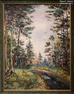 Виктор Сторожев. Лесная дорога. Балахна. 2022. Холст, акрил, масло Виктор Сторожев. Лесная дорога. Балахна. 2022. Холст, акрил, масло