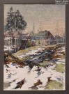 Виктор Сторожев. Проталины. Балахна. 2013. Картон, масло Виктор Сторожев. Проталины. Балахна. 2013. Картон, масло
