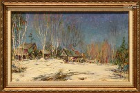 Виктор Сторожев. Ранняя весна на окраине Балахны. 2015. Холст, масло Виктор Сторожев. Ранняя весна на окраине Балахны. 2015. Холст, масло