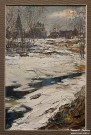 Виктор Сторожев. Весна в Балахне. 2009. Картон, масло Виктор Сторожев. Весна в Балахне. 2009. Картон, масло