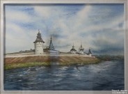 Марина Никифорова. Безмятежность (Макарьевский Желтоводский монастырь). 2025. Бумага, акварель