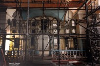Храм в честь иконы Смоленской Божией Матери «Одигитрия». Реставрационные работы внутри храма
