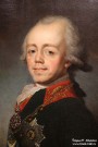 Шукин С.С. (1762-1828). Портрет императора Павла I. Фрагмент. Около 1800 года. Холст, масло.