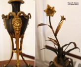 Канделябр с маскаронами. Фрагменты. Франция (?). Первая половина XIX века