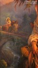 Орлов П.Н. (1812-1865). Итальянка со снопом. Фрагмент. 1852. Холст, масло