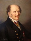 Рейхель К.Я. (1788-1857). Портрет неизвестного с орденом Св. Владимира в петлице. Фрагмент. 1844. Холст, масло