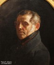 Волков Л.А. (1790-1852). Автопортрет. Фрагмент. 1840-е. Холст, масло