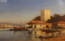 Боголюбов А.П. (1824-1896). Синоп. 1856. Дерево, масло