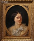 Макаров И.К. (1822-1897). Портрет графини Дарьи Васильевны Олсуфьевой (в замужестве Моро). 1856. Холст, масло