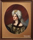 Зарянко С.К. (1818-1870/71). Портрет неизвестной в белой чалме. 1850-е. Холст, масло