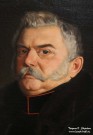 Зарянко С.К. (1818-1870/71). Декабрист Александр Николаевич Муравьев. Фрагмент. 1845. Холст, масло