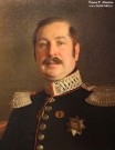 Зарянко С.К. (1818-1870/71). Портрет генерал-инженера Петра Карловича Ломновского. Фрагмент. 1849. Холст, масло