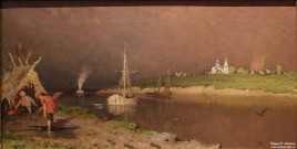 Нестеров М.В. (1862-1942). После дождя. 1883. Холст, масло