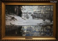 Жуковский С.Ю. (1875-1944). Пейзаж (Речка вскрылась). 1903. Холст, масло
