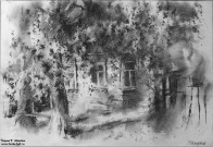 Алексей Мясников. Лето. 2025. Бумага, уголь