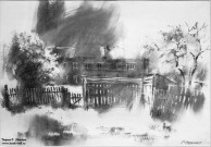 Алексей Мясников. Варнавино. 2025. Бумага, уголь