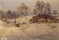 Иван Ворожейкин. Стожок. 2020. Бумага, акварель