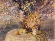 Иван Ворожейкин. Нежность осеннего утра. 2025. Бумага, акварель