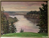 Иван Ворожейкин. Красная гора. Варнавино. 2025. Холст, акрил