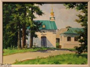 Иван Ворожейкин. Архиерейское подворье. 2025. Холст, масло