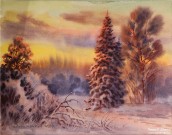 Иван Ворожейкин. Без названия. Бумага, акварель. 2024