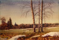 Иван Ворожейкин. Без названия. Бумага, акварель. 2025