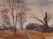 Иван Ворожейкин. Без названия. Бумага, акварель. 2020