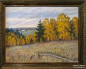Пчеляков Б.А. ''Бабье лето''. 2009 г. Холст, масло
