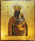 ''Черниговская Пресвятая Богородица''. Икона начала XX века. Дерево, темпера, золото