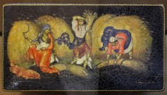Дыдыкин А.А. Жнеи. 1933 г. Государственный музей Палехского искусства. Фото Татьяны Шепелевой