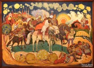 Дыдыкин А.А. Вольга. 1943 г. Государственный музей Палехского искусства. Фото Татьяны Шепелевой