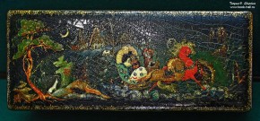 Клюшкина Ф.И. Волшебница-зима. 1946 г. Государственный музей Палехского искусства. Фото Татьяны Шепелевой