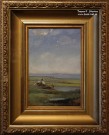 А.К. Саврасов. Летний пейзаж с крестьянками. 1880-е. Частное собрание, Москва. Фоторепродукция Татьяны Шепелевой