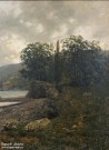 И.И. Левитан. Крымский пейзаж. Фрагмент. 1887 г.. Фоторепродукция Татьяны Шепелевой
