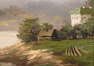 И.И. Левитан. Волга. Фрагмент. 1889 г. Дар Ф.Е. Вишневского, Москва. Фоторепродукция Татьяны Шепелевой