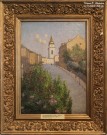 Кувшинникова С.П. (1847 – 1907). Московский переулок. 1891 г. Дар Ю.В. Смирнова.  Фоторепродукция Татьяны Шепелевой