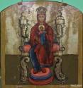Икона ''Богоматерь с младенцем на троне''. Фото Татьяны Шепелевой