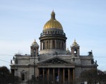 Исаакиевский собор в Санкт-Петербурге. Южный фасад. Февраль 2010 года. Фото Татьяны Шепелевой