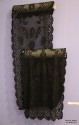 Шарф из шелковых нитей черного цвета. Многопарная техника плетения. Балахна, XIX век. Июнь 2014 года. Фото Татьяны Шепелевой