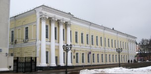Бывший дворец нижегородского вице-губернатора, ныне - здание Арбитражного суда Нижегородской области. Фото Татьяны Шепелевой. 21 февраля 2014 года