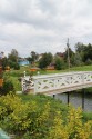 Ажурный мостик над прудом. Деревня Сартаково, Богородский район Нижегородской области. Фото Татьяны Шепелевой. 27 августа 2014 года