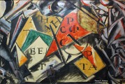 Эскиз театрального занавеса. Москва, 1921 г. А.А. Веснин  (копия)