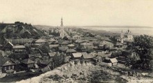 Панорама Юрьевца. Старинное фото