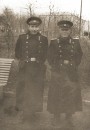 Семен Иванович Борисов с сослуживцем. Фото из семейного архива Борисовых