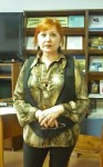 Тамара Юрьевна Кириллова в библиотеке им. А. Гайдара. Фото Татьяны Андриановой. 9 сентября 2013 года