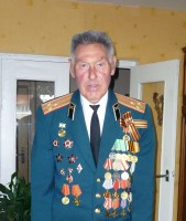 Николай Гаврилович Лазарев, ветеран Великой Отечественной войны. 6 мая 2013 года