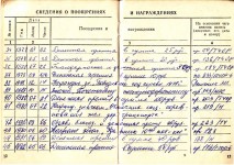 Страницы из трудовой книжки Ивана Андреевича Беляева