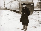 Машинист Василий Иванович Маньковский. Фото из личного архива